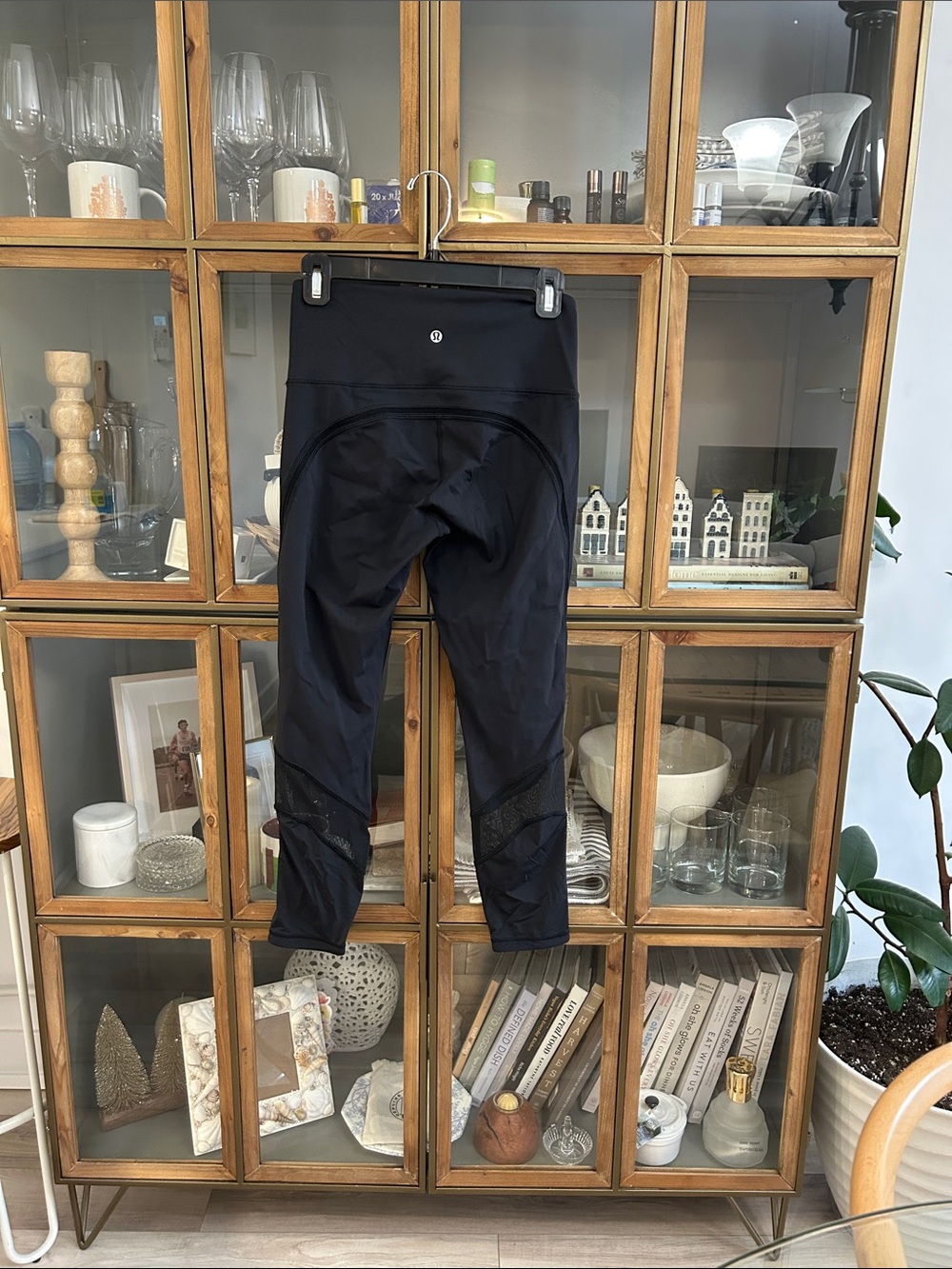 Lululemon Black Mesh Leggings